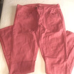 American Eagle coral jean size 6